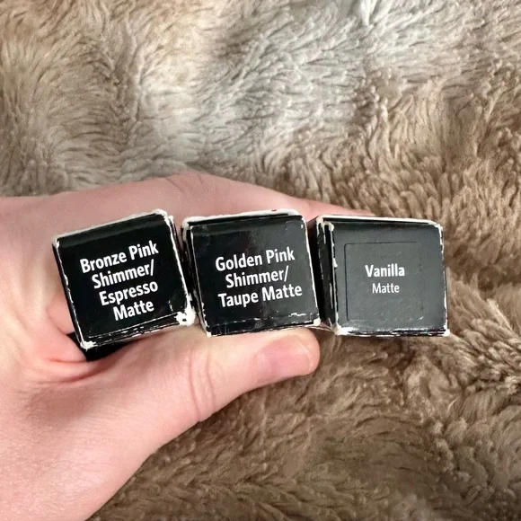 New SET OF 3 BOBBI BROWN Dual Ended Long Wear Cream Shadow Stick Neutrals Pinks - Picture 5 of 15